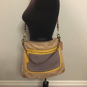 Coach Poppy Perri Hippie Crossbody Colorblock